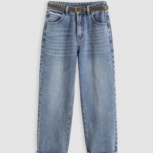 Cider Light Blue Denim Straight leg Jeans